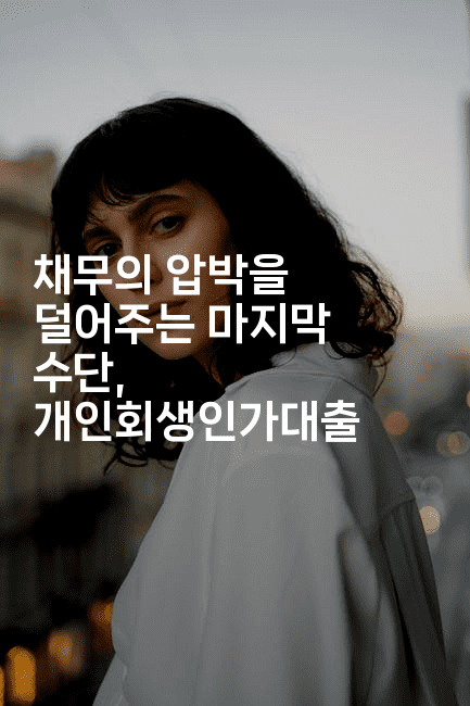 채무의 압박을 덜어주는 마지막 수단, 개인회생인가대출-언니니