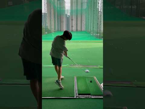 지오가간다! 연습 또 연습 #골프 #인도어 #드라이버 #연습 #practice #golf #초등 #운동