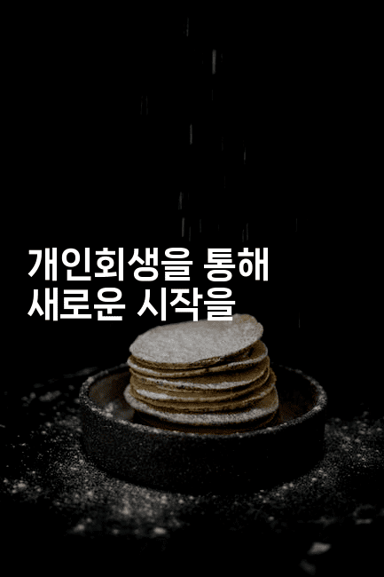 개인회생을 통해 새로운 시작을-언니니